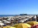 Da diversi anni su Lignano sventola la Bandiera Blu d'Europa riconoscimento ottenuto dalla localita' balneare friulana, assegnato alle località marine che operano con serieta' per tenere pulite ed organizzate spiagge ed aree portuali.